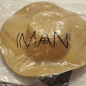 IMAN DESIGNED, NWT, STRAW HAT
